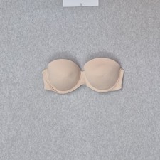 PINK Victoria's Secret Women Bra 34B Beige Push Up Wear Everywhere READ