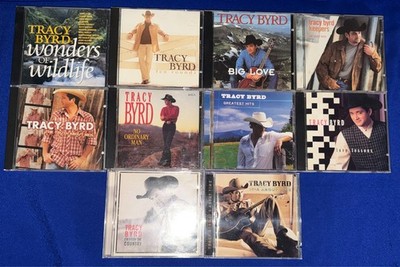 LOT-(10) Tracy Byrd CD Hits/Lessons/Time/Country/Wildlife/Rounds/Love/Truth/an