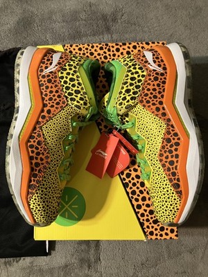 Li Ning Way Of Wade 3 All Star 1 Basketball Shoes Mens Size 9.5 Yellow Orange