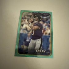 2024 Topps Chrome - Rookies Devin Leary #248 Magenta Refractor /399 (RC)