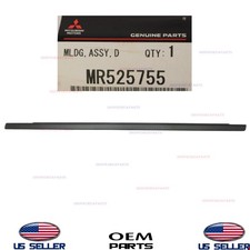 Genuine Oem Front Door Left Driver Side Belt Molding 2002-2007 Mitsubishi Lancer Genuine Oem Front Door Left Driver Side Belt Molding 2002-2007 Mitsubishi Lancer