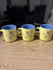 Vintage Funky Colorful Retro Smiley Face Coffee Mug Tea Cup Happy Cartoon Clown