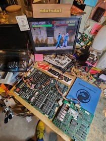 MORTAL KOMBAT 2  PCB JAMMA ARCADE BOARD SET REVISION 3.1 WORKING!!!! MIDWAY 