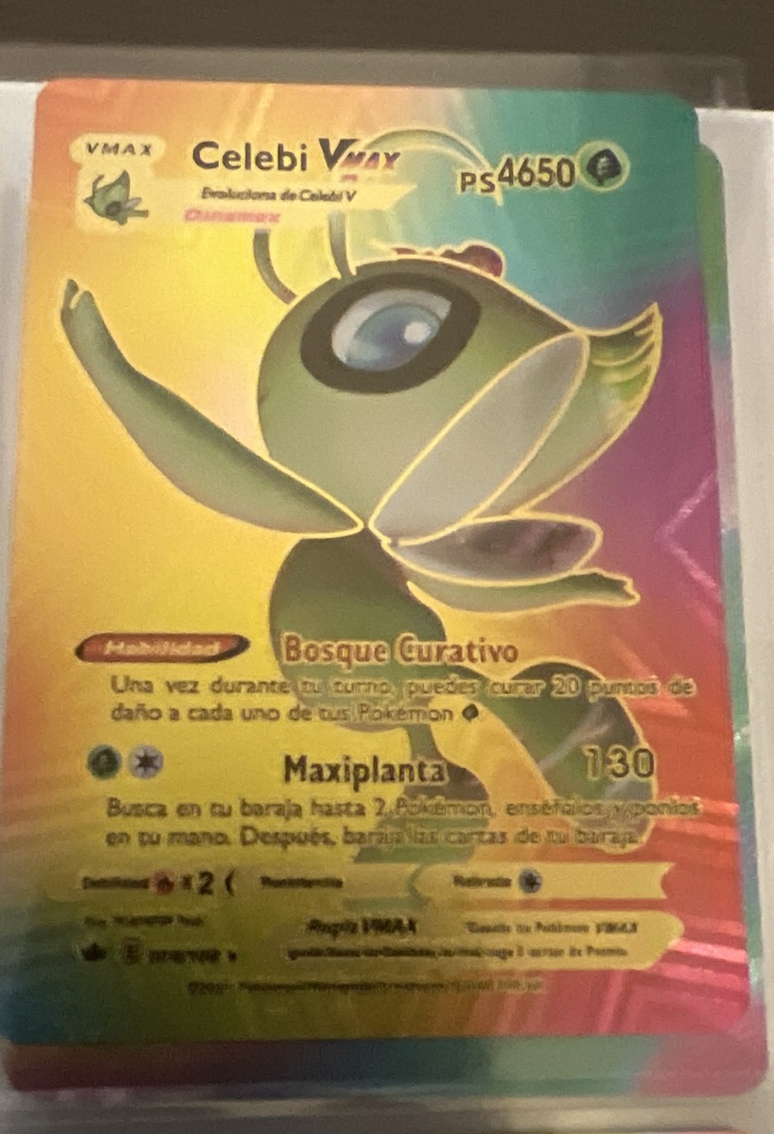 Celebi VMAX (Secret) 199/198 Swsh06: Sword & Shield - Chilling Reign Holo