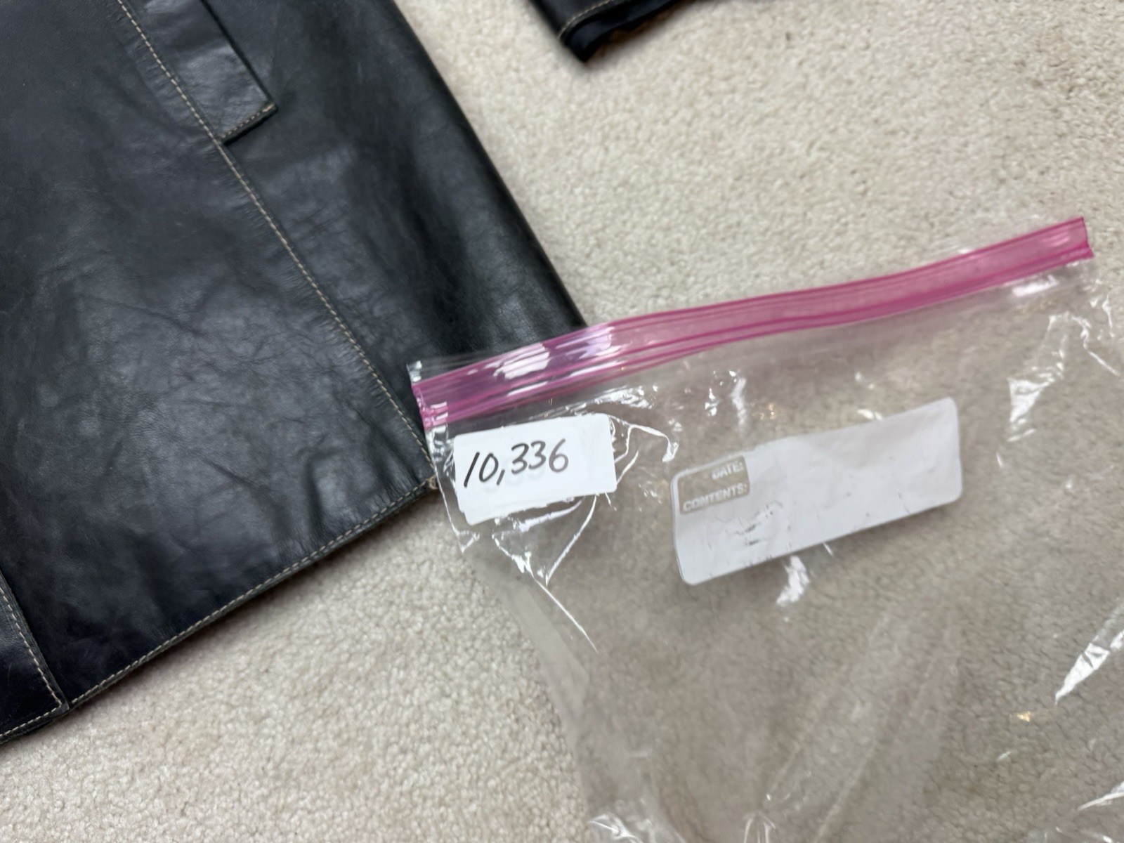 Mossimo Jacket Womens 16W Black Button Front Coll… - image 15