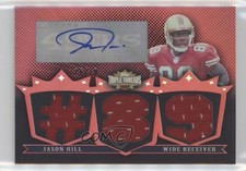 2007 Topps Triple Threads Auto Relics /18 Jason Hill #TTRA30 Auto 0af