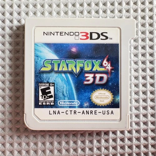 Star Fox 64 3D (Nintendo 3DS, 2011) Tested Working