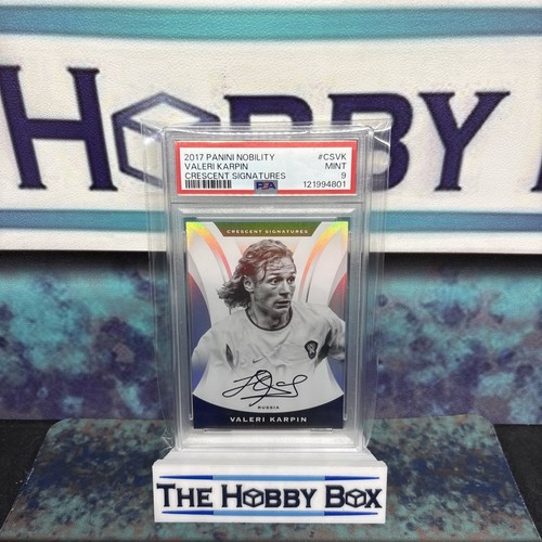 2017 Panini Nobility - Valeri Karpin - Crescent Signatures