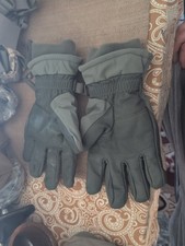 GENUINE ACU MILITARY GLOVES INTERMEDIATE COLD WET LARGE Wide FOILAGE GREEN 3c