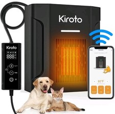 Dog House Heater with Thermostat, Dog Heater with Wifi Control, Pet House Heater