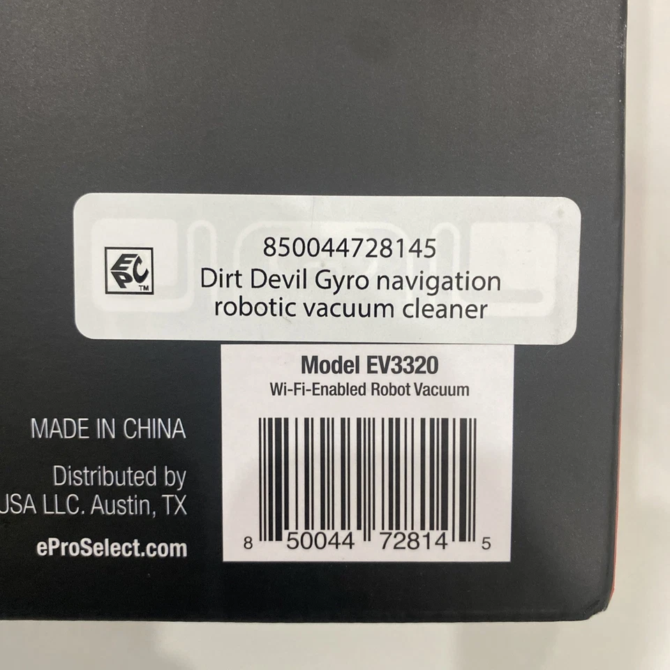 Navegación inteligente Dirt Devil EV3320, mapeo automático, fácil de usar y mascotas Foto 3 de 4