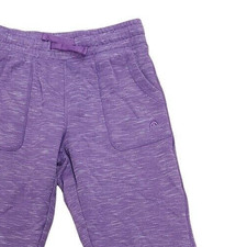 Head Girls Fleece Sweatpants Amaranth Purple Heather SIZE M
