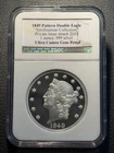 1849 Smithsonian Collection 2013 Pattern Double Eagle - NGC UC Gem Proof