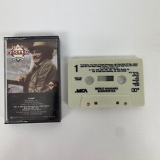 Merle Haggard Songwriter Cassette 1985 MCA Country Tape w/ Case