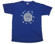 Vintage 90's SAVED BY THE BELL Blue Short Sleeve Shirt Womens Size Medium