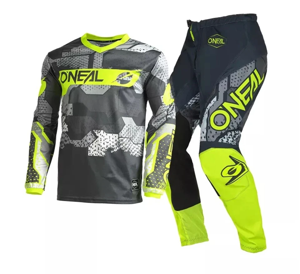 EQUIPACIÓN MOTOCROSS/ENDURO/OFFROAD O´NEAL ELEMENT CAMO TALLA M O 32" NUEVO - Imagen 1 de 1