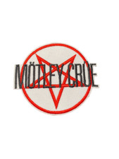 Motley Crue Music Rock Band Concert Patch, Iron On/Sew On