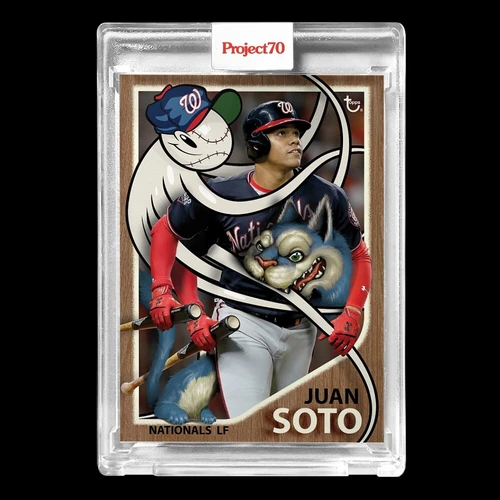 Topps Project 70 Card 432 - Juan Soto by Greg 'CRAOLA' Simkins - PR 966!