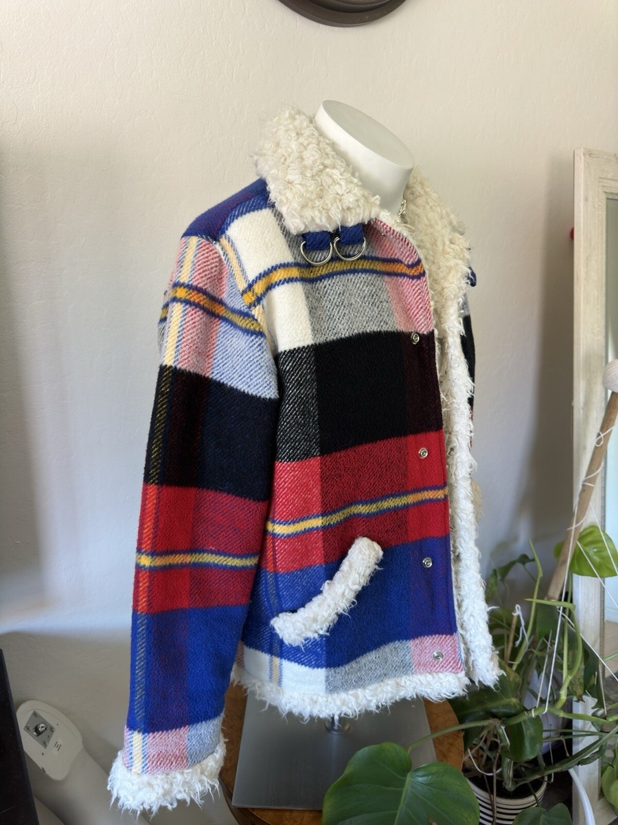 ジャケット・アウター Supreme Plaid Shearling Bomber jacket Supreme Shearling Bomber Jacket Plaid Fleece Sherpa Lined