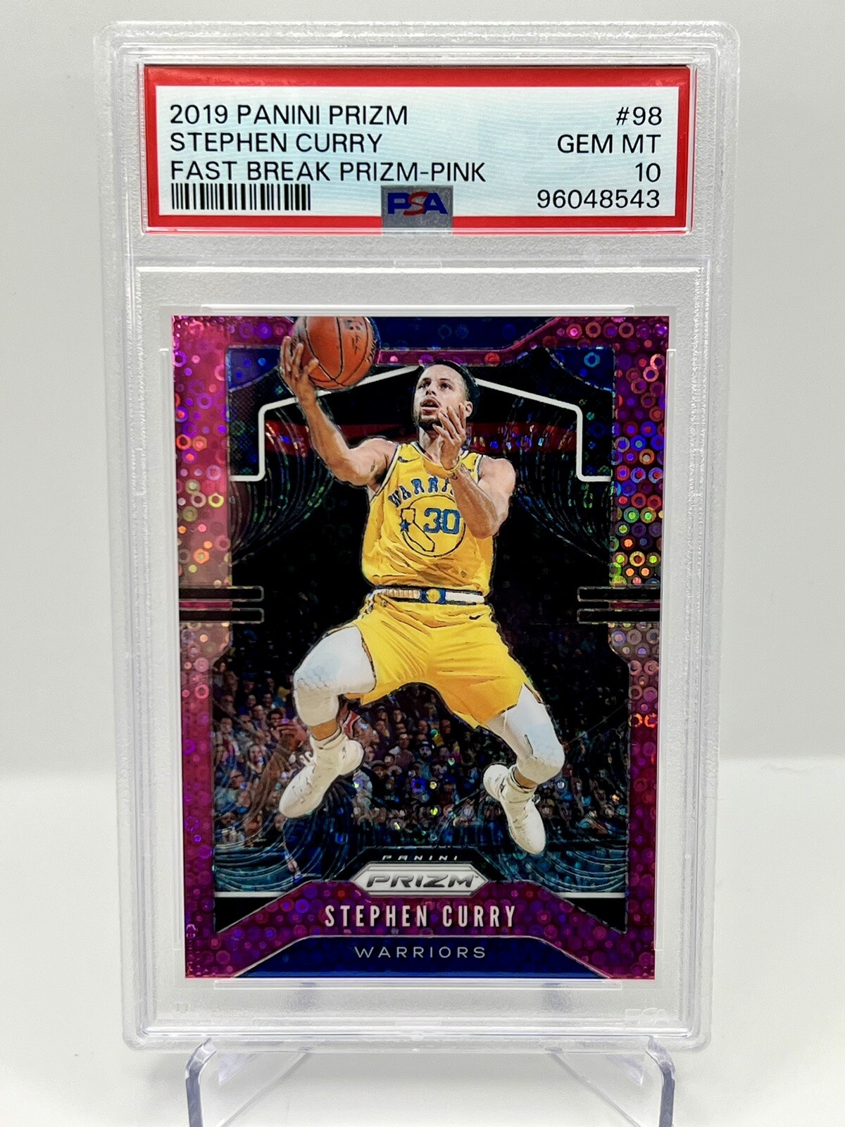 その他 2019 Optic NBA Stephen Curry PSA 10 Stephen Curry 2019-2020 Panini Donruss Optic Fanatics Golden State