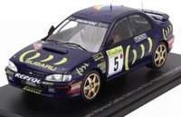 Modellauto Statisch Hachette Impreza Sainz Winner Rally Montecarlo 1995 1/24