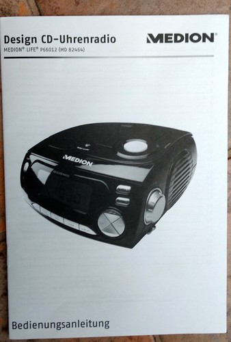 Medion Design CD-Uhrenradio MD 82464 Wecker 230 V - mit Beschreibung - Bild 3 von 4