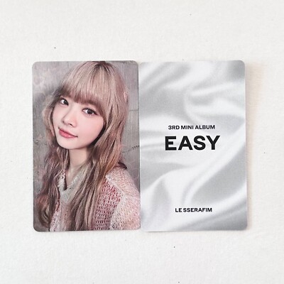 LE SSERAFIM] EASY / Weverse Shop Japan Limited Hologram Photocard