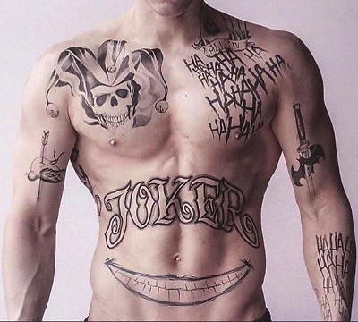 The Joker Temporary Tattoo Set  Tattoo Icon  TattooIcon