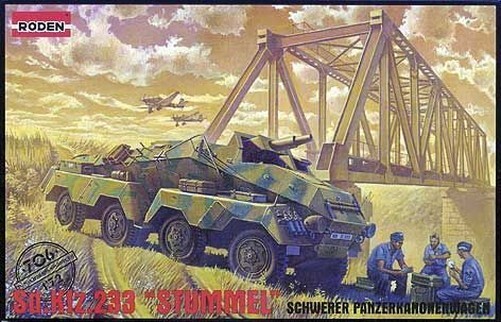 Roden 706 - 1:72 Sd.Kfz. 233 ''Stummel'' - New