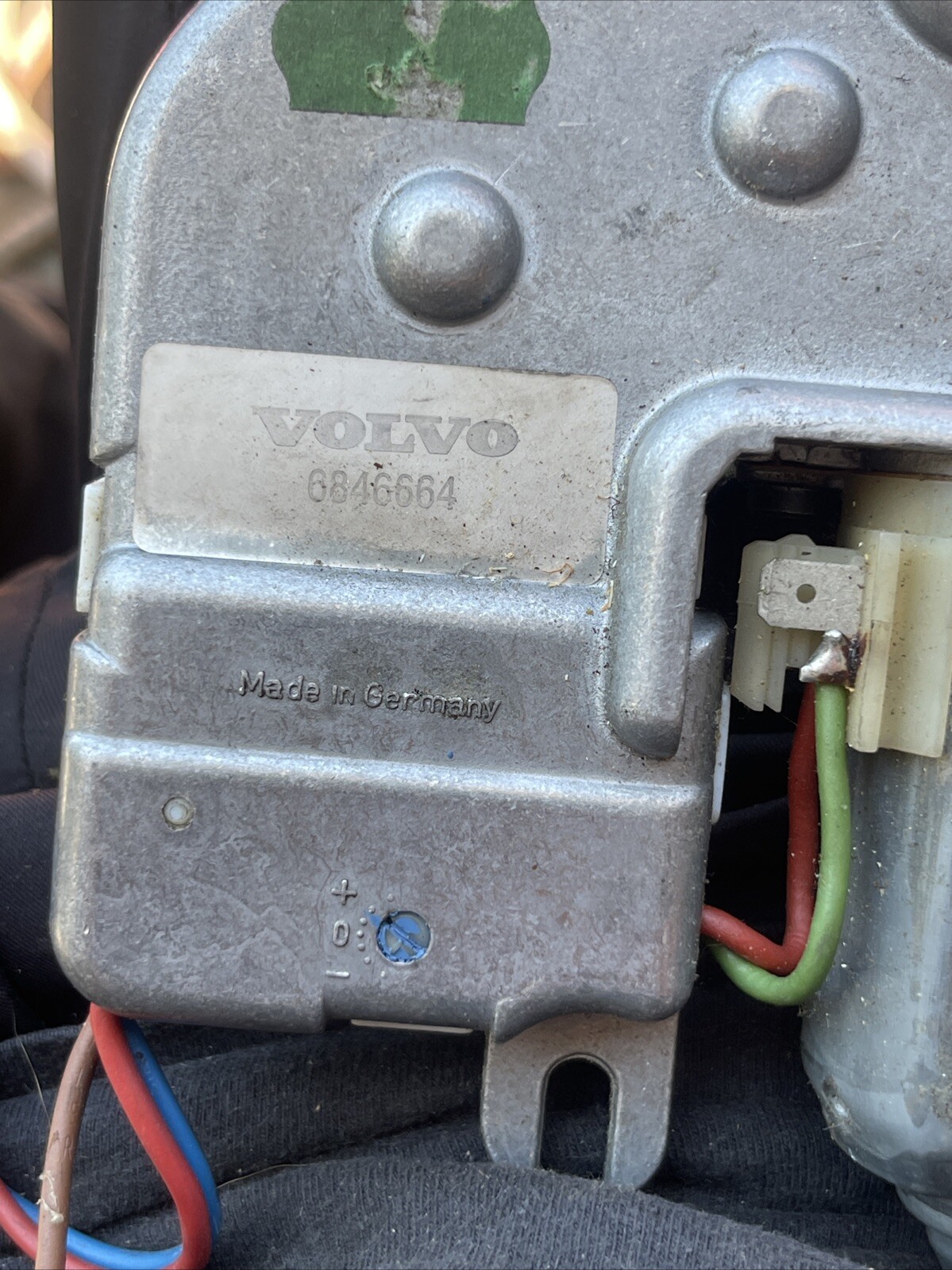 1998 Volvo S90 Genuine Power Sunroof Motor 6846664 - 810696715 ゼファー400 xjr400バナナサイレンサー 50.8 ‼️
