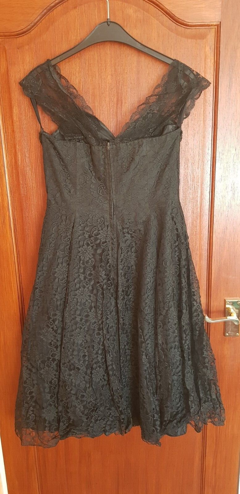 Vintage 1950s Black Evening Dress eBay