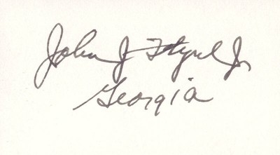 JOHN J. FLYNT JR. - SIGNATURE(S)