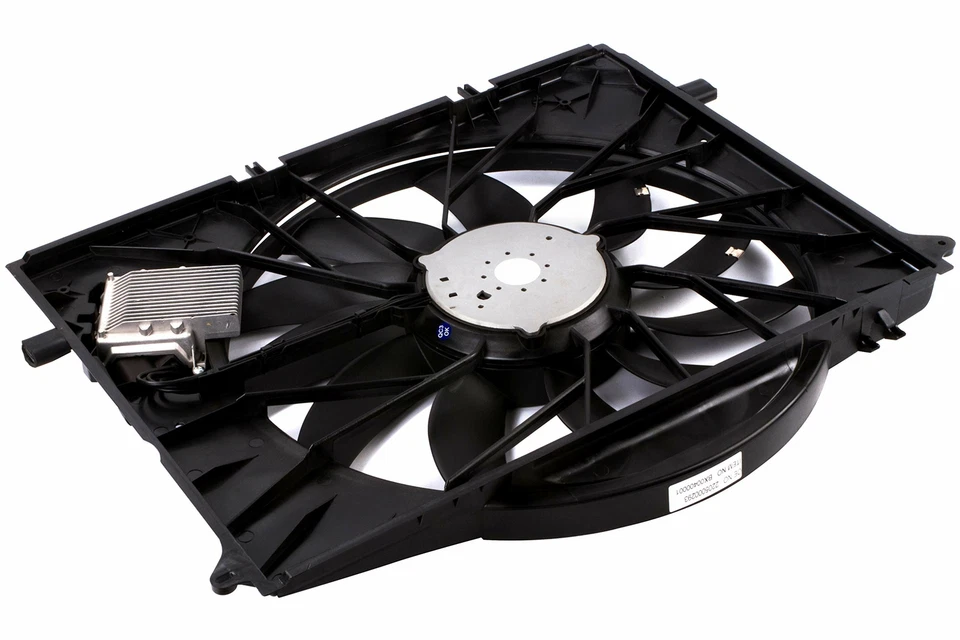 Conjunto de ventilador de refrigeración del motor para condensador de radiador Mercedes-Benz 2205000193 Foto 4 de 4