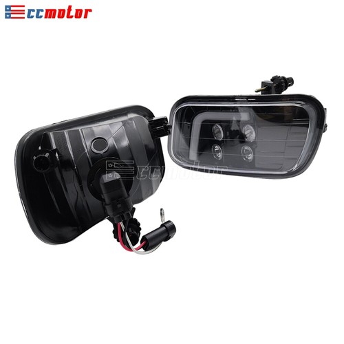 2 luces antiniebla LED de trabajo con conjunto DRL para Dodge Ram 1500 2500 3500 2009-2014 - Imagen 7 de 10
