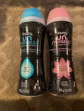 2-Downy Unstopables In-Wash Scent Booster Beads Shimmer Scent & Fresh Scent. HTF