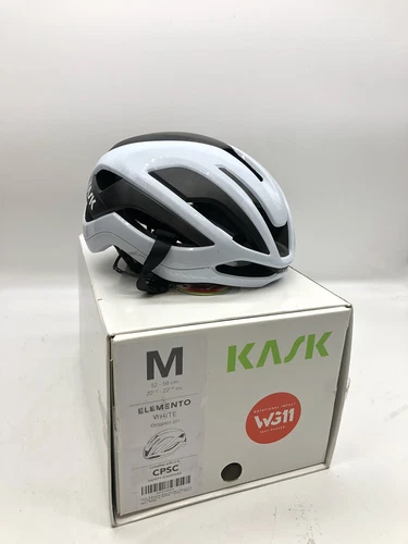 KASK Elemento Bicycle Helmet White Medium