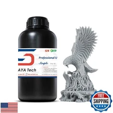 Siraya Tech Simple Water Washable 3D Printer Resin, Low Odor, Easy to Print, 