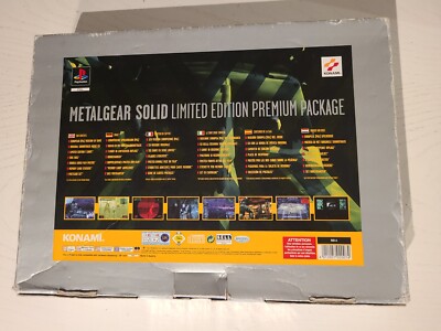 その他 PS L GEAR SOLID PREMIUM PACKAGE METAL GEAR SOLID LIMITED EDITION PREMIUM PACKAGE PS1 PLAYSTATION 1