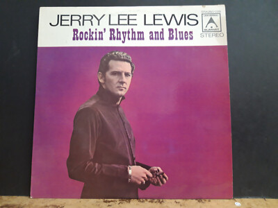 JERRY LEE LEWIS  Rockin' Rhythm And Blues  LP  1969  AUSTRALIAN   Rare!