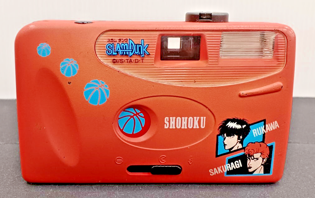BANDAI SLAM DUNK Film Camera toys Hanamichi Sakuragi Kaede Rukawa