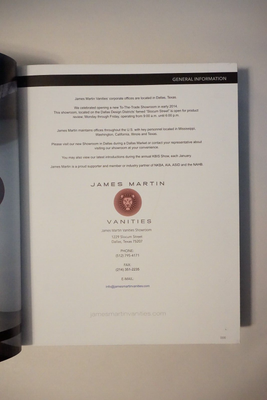 James Martin Vanities Catalog 2019-2020 Edition | eBay