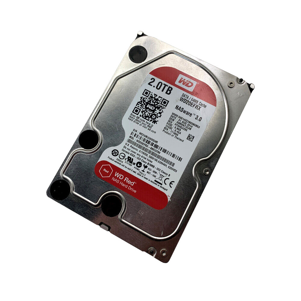 Western Digital WD20EFRX-68EUZN0 WD Red 2TB 3.5 Western Digital WD20EFRX-68EUZN0 WD Red 2TB 3.5