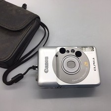 Canon Elph Jr Camera W/ Case, Battery, Tested, Film Cart Exposed, No Manual
