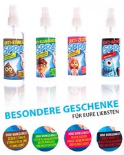 Zickenspray Klugscheisserspray Monsterspray Stinkerspray Scherzartikel Geschenk