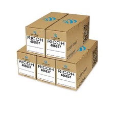 Ricoh toner 5x 406837 compatible Aficio SP1200 SP1200e SP1200n Duston noir