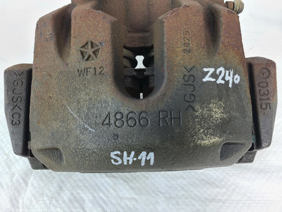 Pinza de freno delantera derecha Jeep Grand Cherokee 2014-2015 OEM Foto 4 de 4