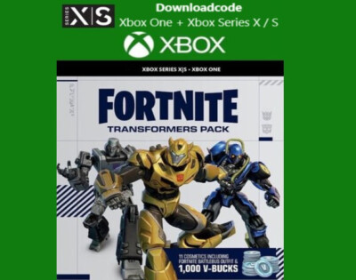 NEU DLC Key Code für Fortnite Transformers Pack + 1000 V-Bucks XBOX One 1