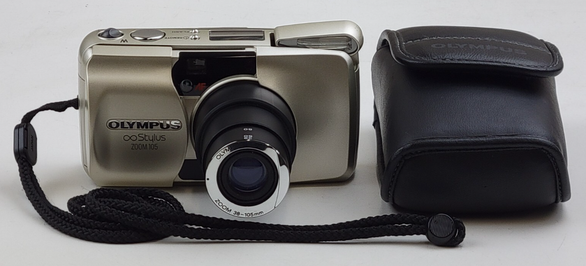 Olympus Infinity Stylus Zoom 105 Point & Shoot 35mm Film Camera