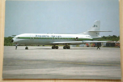 44248 AK Flugzeug Airport Hispaniola Airways Caravelle 3 Santo Domingo