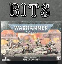 Bits Genestealer Cults Atalan Jackals Xenos Warhammer 40,000 40k Bitz